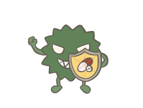 抗生物質の多用で耐性菌