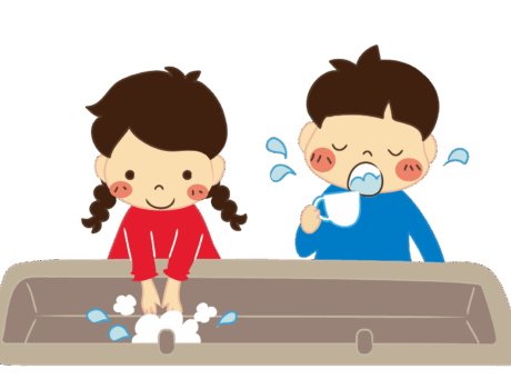 インフルエンザの感染対策